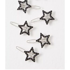 Free People mini Barrettes (set of 5)